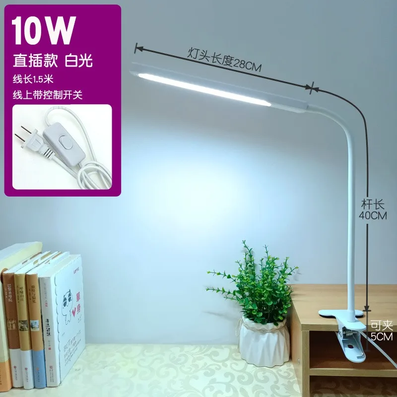 Arbeit Nachttisch Maniküre handgemachte Malerei Gravur Plug-in Clip Licht