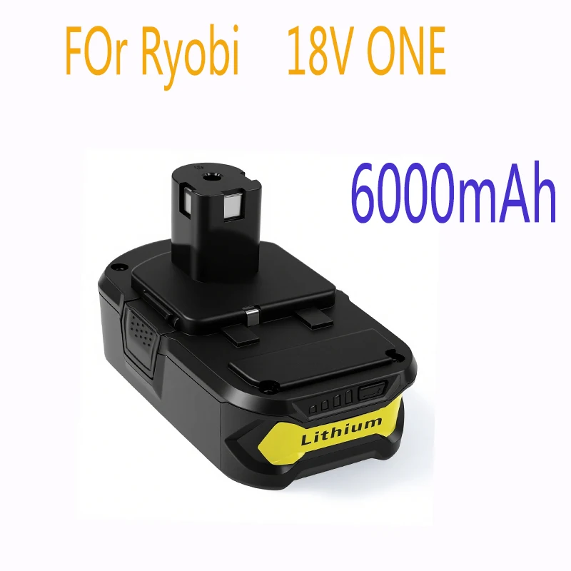 

For RYOBI P108 18V 6Ah One+ Plus High Capacity Lithium-ion Battery Charger P104 P107 RB18L50 RB18L20 P108 18V charger