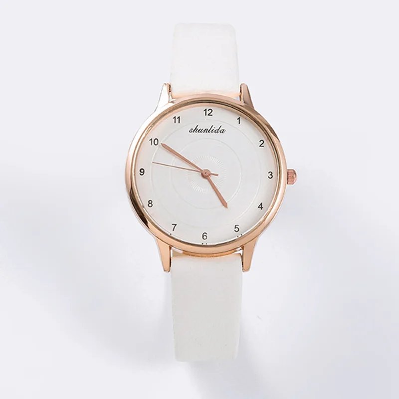 Hot Sales Fashion Ladies Wristwatch Leather Quartz Women's Watches Simple Casual Female Watch Gift montre femme Clock Dropship