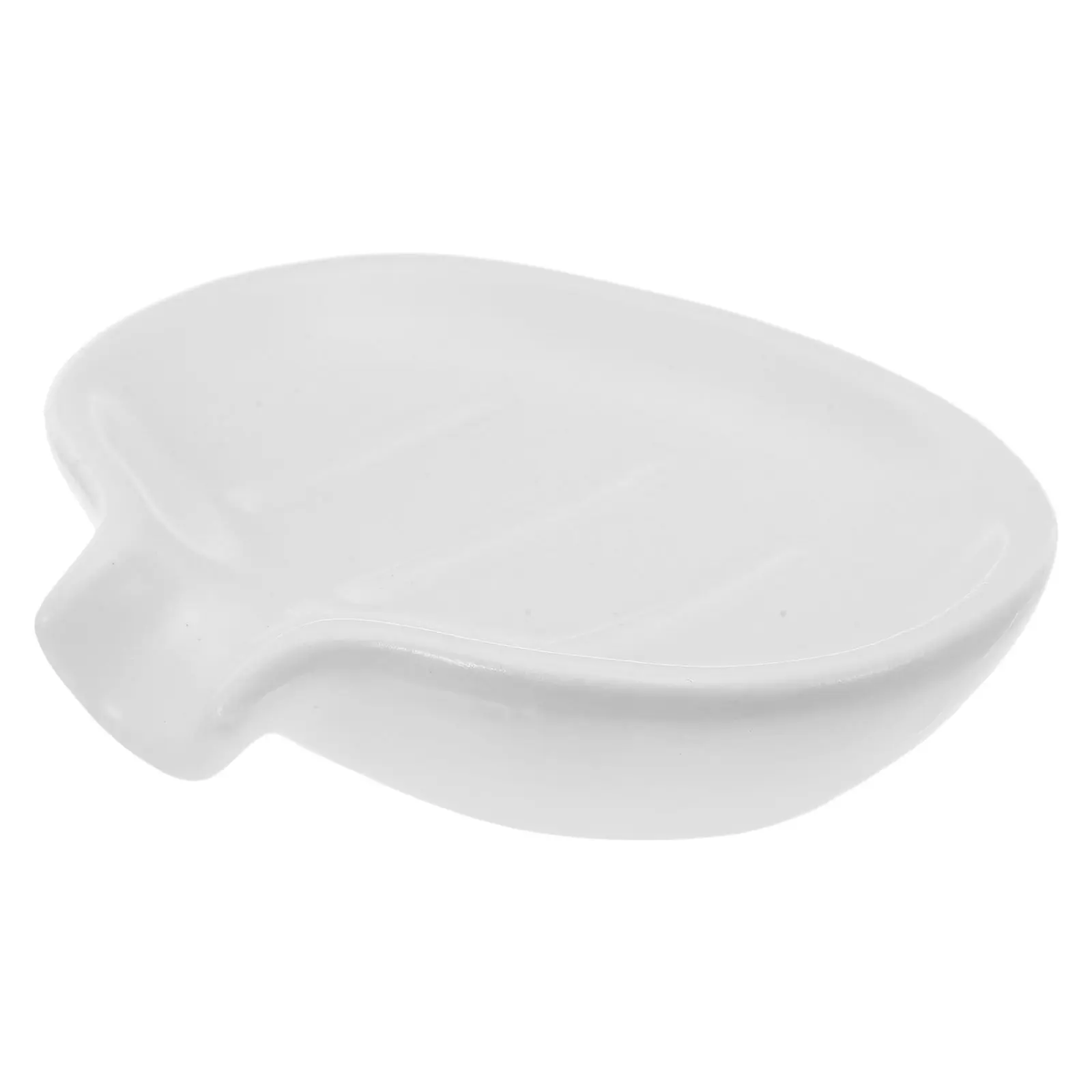 

Керамическая мыльница белая, с дренажем, минималистичная, декоративная, для губки, аксессуар для ванной, душа, кухни, раковины 5.31