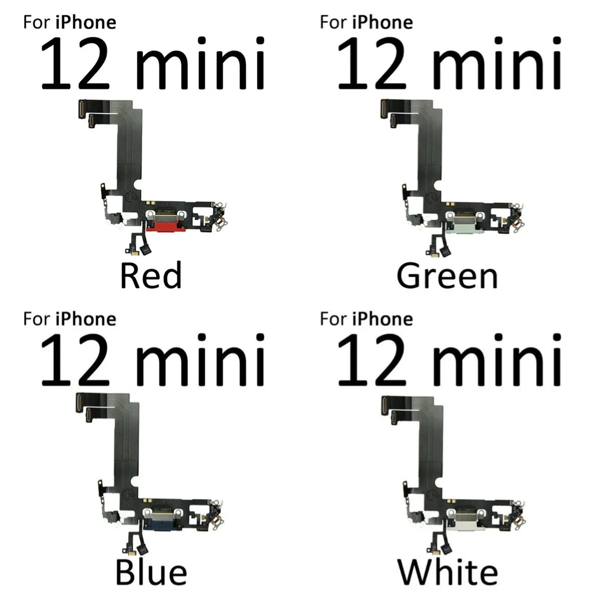 Charging Port Flex Cable for iPhone 12 Mini