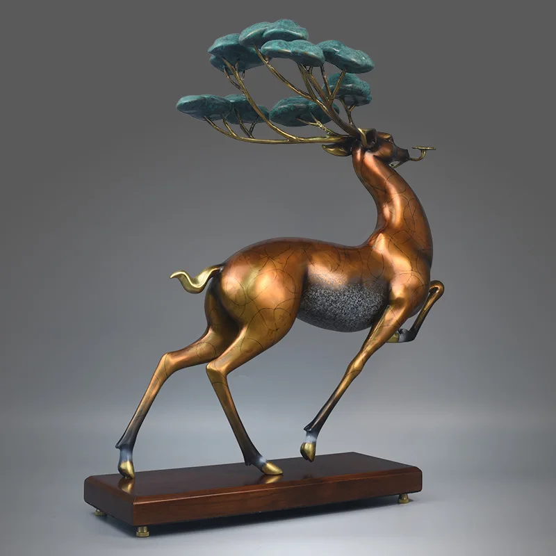 Hxl all-copper ornament company relocation gift opening ceremony artwork
