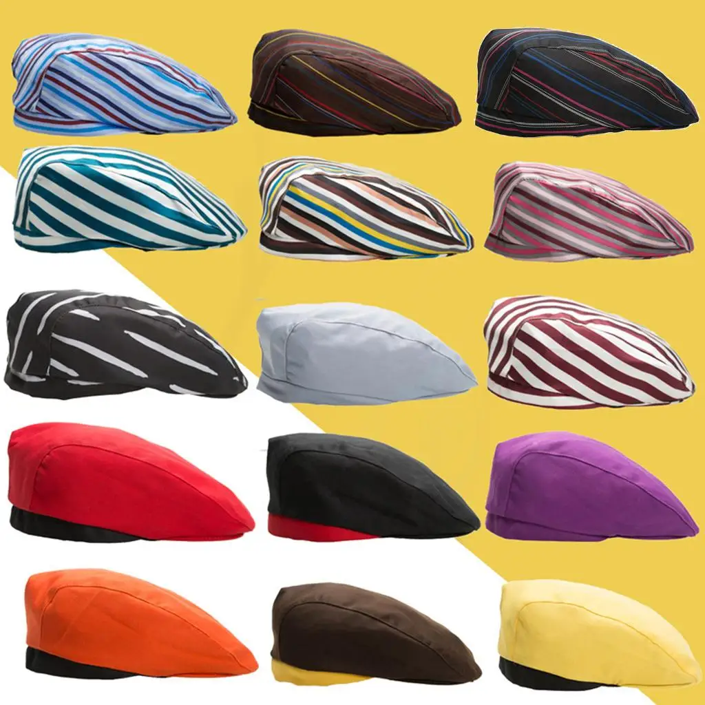 หมวกเชฟ บริการจัดเลี้ยง ช่างทำขนม ครัว แม่ครัว หมวกทรงปากเป็ด หมวกกอล์ฟ พนักงานเสิร์ฟ พนักงานเสิร์ฟหญิง