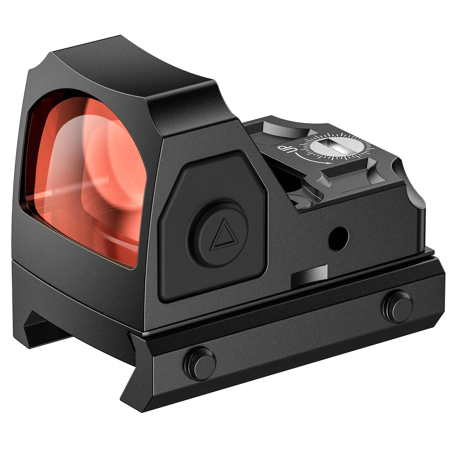 

Full Size Red Dot Motion Awake Optic Pistols 2MOA Dot 12 Brightness Adjustment Optics Adapter Plate MOS Picatinny