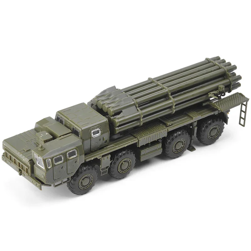 1/72 USSR Cyclone 9K58 Type 300mm Multi Tube Rocket Launcher Military Truck 4D Assembly Model