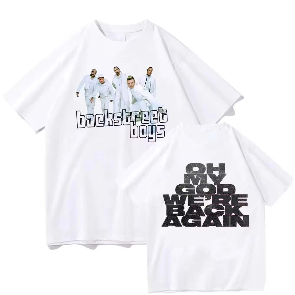 Hipster-Tops, beliebte Musik-Vintage-T-Shirts, Backstreet Boys Millennium Tour T-Shirts, modische, lässige T-Shirts mit Aufdruck, Streetwear, Geschenk, Unisex – Detail 2