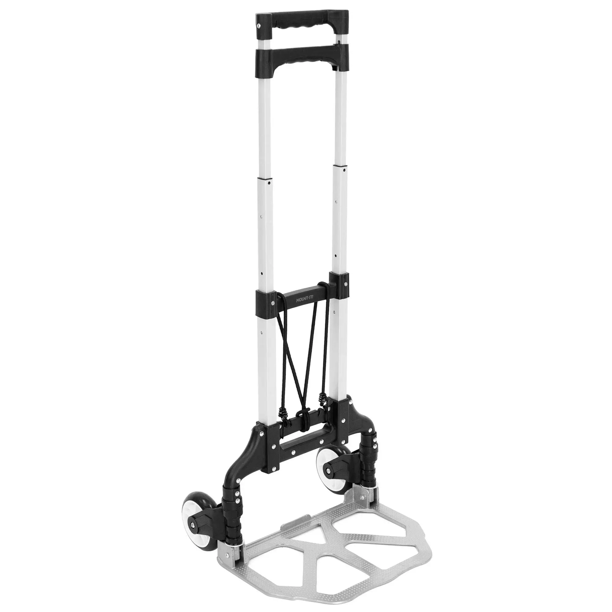 

Warehouse Heavy Duty Portable Aluminum Folding Hand Truck Dolly Two-Wheel Folding Cart Trolley Compact Foldable Hand Truck