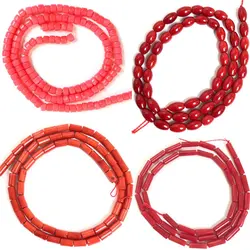 Natural Coral Beads Different Shapes Mix-Color Loose Exquisite Coral Beaded For Jewelry Making DIY Bracelet Necklace Accessories