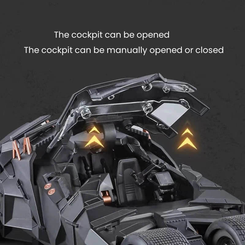 1:18 Batmobile Tumbler The Dark Knight Batman Alloy Scale Car