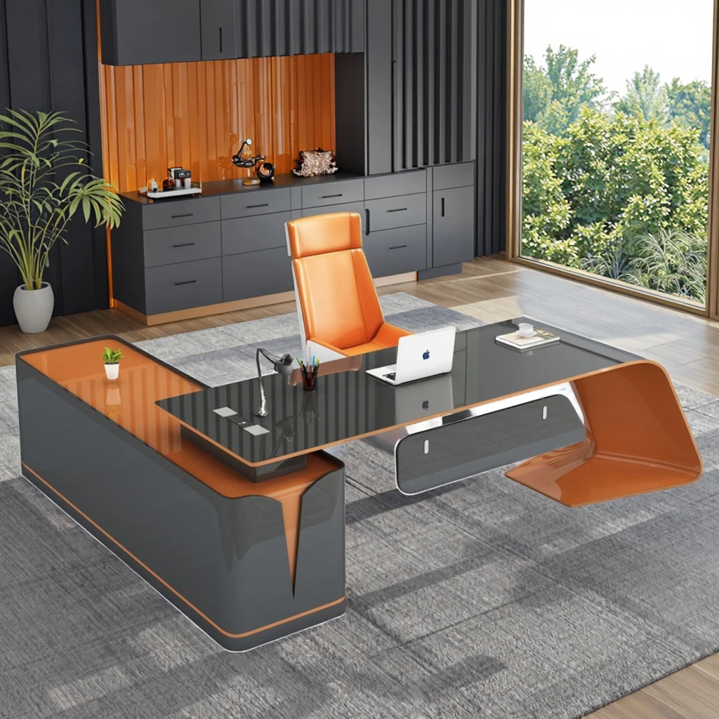 

High Quality Executive Luxury Office Desk for CEO and Manager Boss for Building Use or Luxury Home Office Furniture