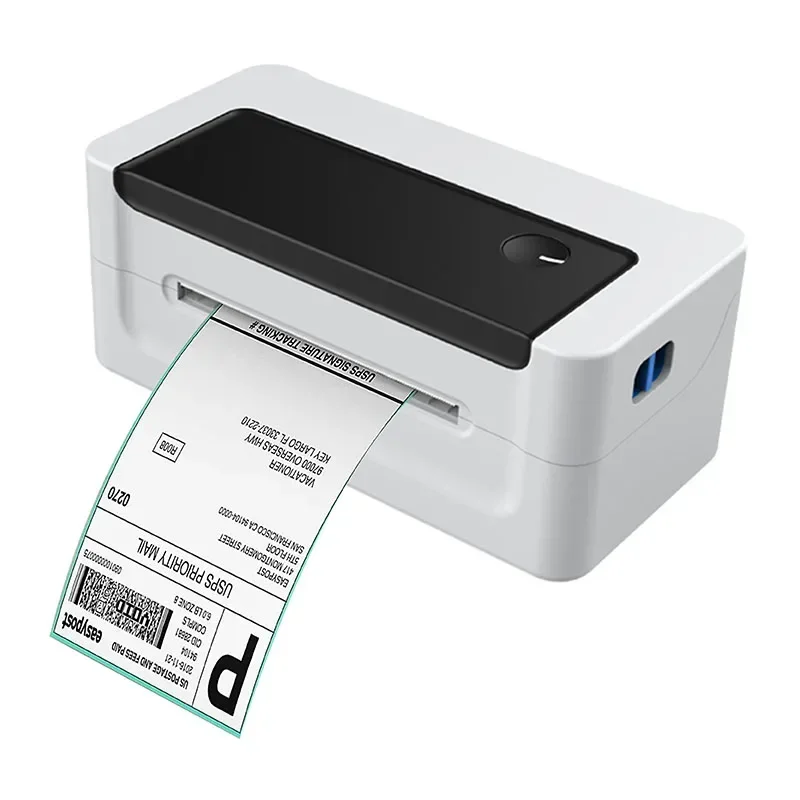 Thermal 4x6 Shipping Label Printer Mini 30-114mm 203dpi 4 inch Order Waybill Printer