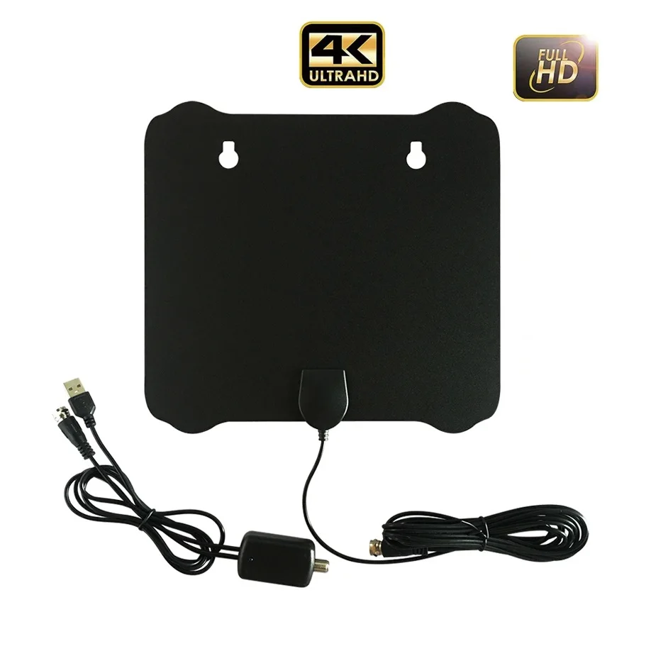 

TV Antenna Newest HDTV Indoor Digital Amplified Antenna Support All TV Types