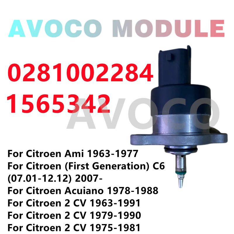0281002284 High Quality Car DRV Common Rail Fuel Pump Pressure Regulator For C-itroen C5 C8 P-eugeot 0 281 002 284 15610-67G00
