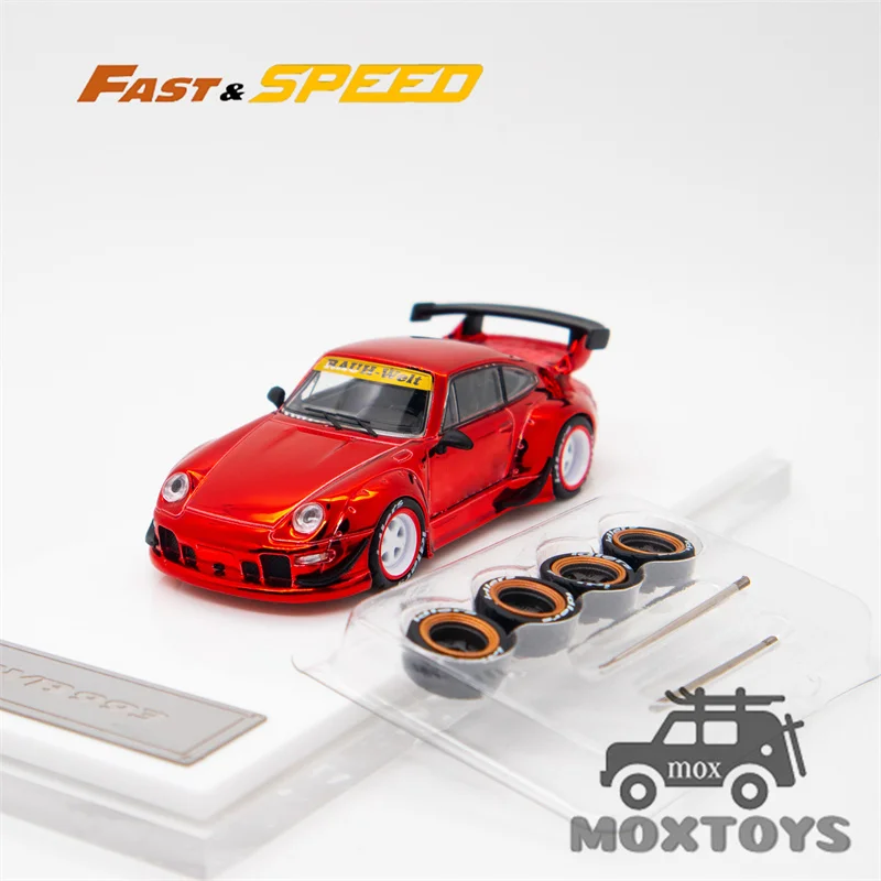 

Fast Speed FS 1:64 Rauh-Welt RWB993 GT Red limited999 Diecast Model Car