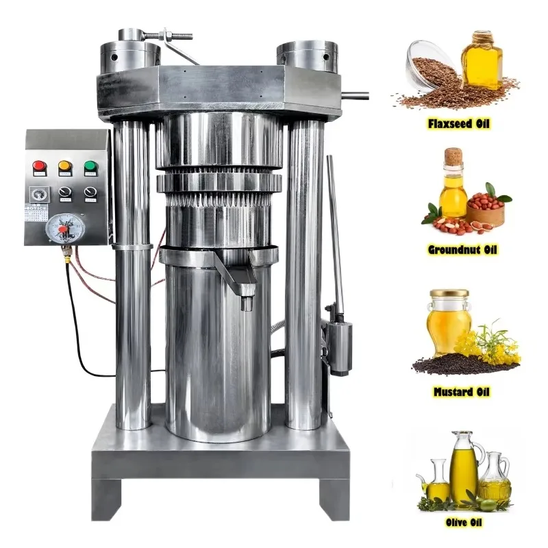 Sesame Hemp Mustard Seed Cacao Coconut Olive Avocado Hydraulic Cold Pressed Oil Machine for Home