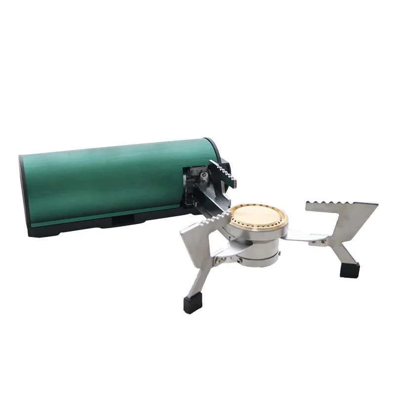 

High Quality Outdoor Folding Windproof Camping Gas Stove Portable Butane Stove Hiking Foldable Cassette Stove