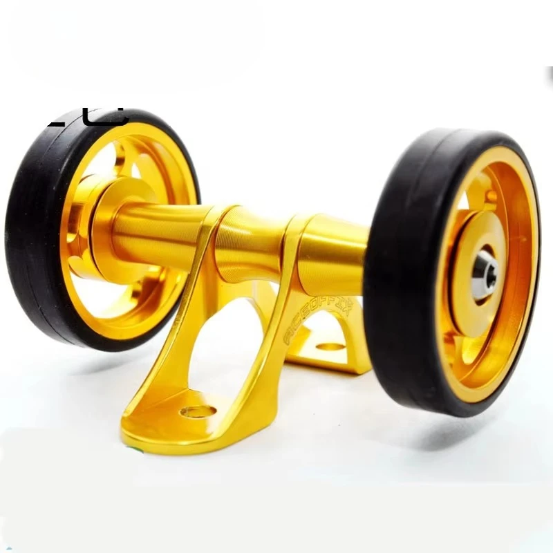 Aceoffix CNC AL7075 & Rubber Bike Mudguard for Front Wheel 39mm Compatible with For 3 Sixty Pike Folding Bicycle