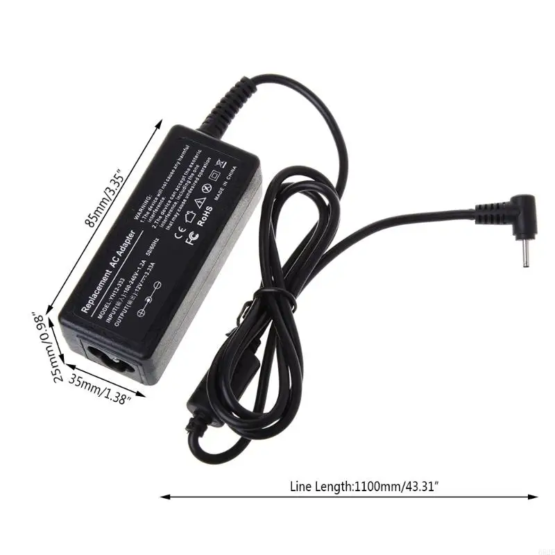652E 12V 3,33A Zasilaczowa Ładowarka Adapter Zastępca Laptopa