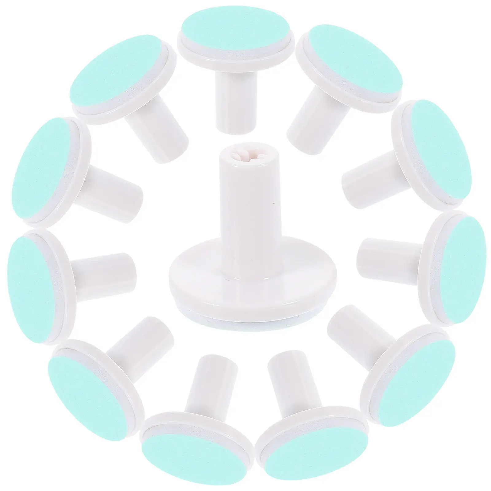 

12Pcs Infant Nail File Pads Replacement Heads for Baby Nail Grinder Fingernail Trimming and Polishing Tools Newborn Grooming Kit