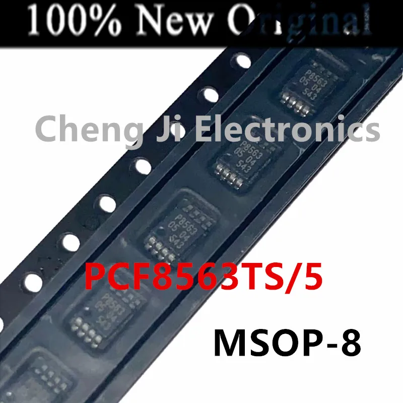 10PCS/Lot   PCF8563T/5   PCF8563T  PCF8563   SOIC-8   New Original Real-time clock/calendar chip   PCF8563TS/5   P8563  TSSOP-8