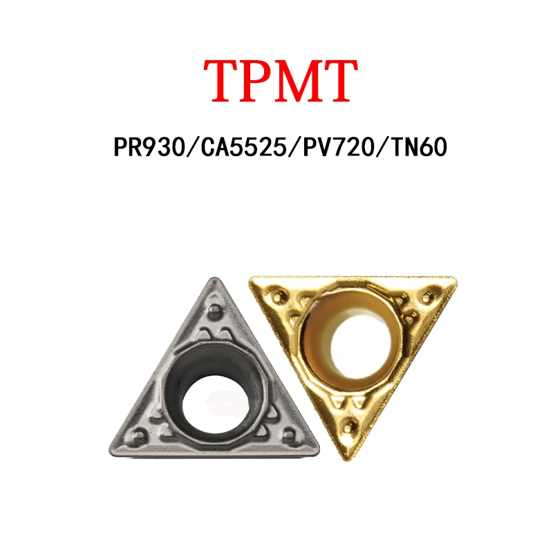 

TPMT TPMT090204 TPMT0902 Original Carbide Inserts TPMT110302HQ TPMT090202HQ TN60 PR930 CA5525 PV720 CNC Lathe Machine Tool