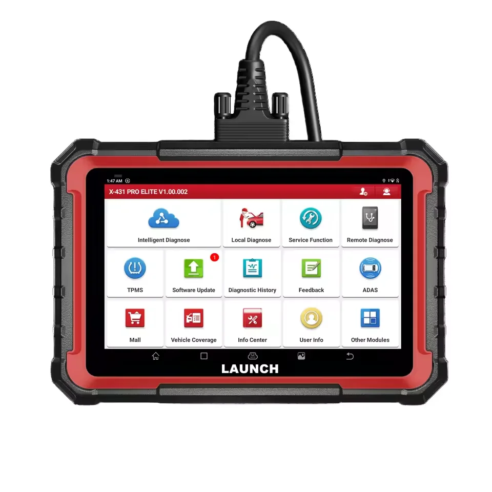 LCH X431 PRO ELITE Car Full System Diagnostic Tools D2 Scanner 32 Reset CAN FD DOIP Code Reader Engine Analyzer