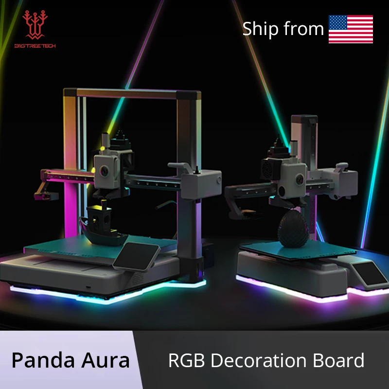 

BIGTREETECH Panda Aura A1&A1mini Printer Status Decoration Light Board Customizable Sound Alert For Bambulab A1/A1 Mini