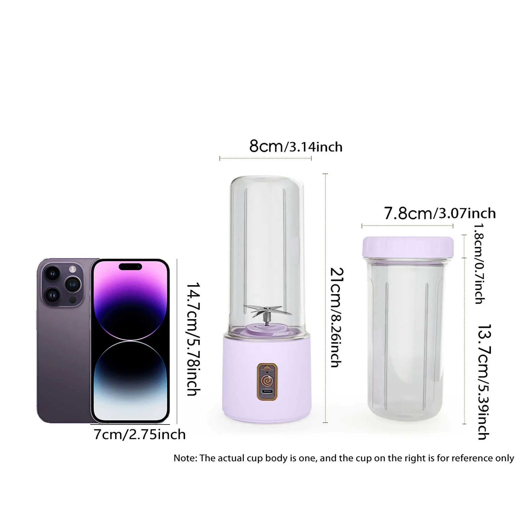 1pc Multi-Functional Juicer for Kids - Breakfast Buddy Juicer Machine for Healthy Smoothies and Juices