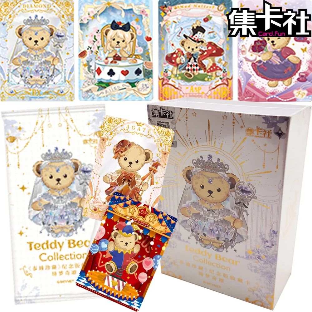 

Original CARD.FUN Teddy Bear Exquisite Commemorative Cards Classic Cartoon IP Stars Loved By Fans Collection Cards Special Gift