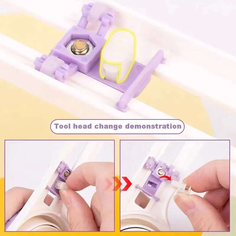 1pc Circular Paper Cutter Scrapbook Cards Circle Shape Cutter DIY Round Cutting Knife 360 Rotary Circle Cutter - view 6