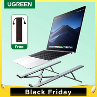 UGREEN Laptop Stand Holder For MacBook Air Pro Foldable Aluminum Notebook Stand Tablet Stand Laptop PC Support Macbook Stand