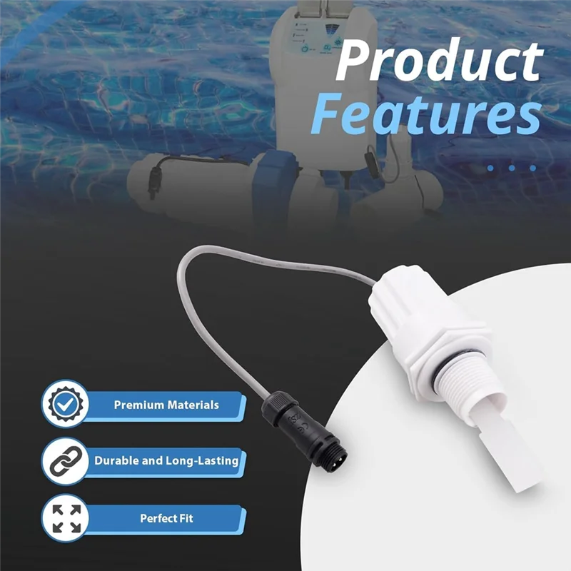 

ABGG-For Saltron Reliant Flow Switch GNR00003 With Round Connector For Saltwater For Chlorine Generators