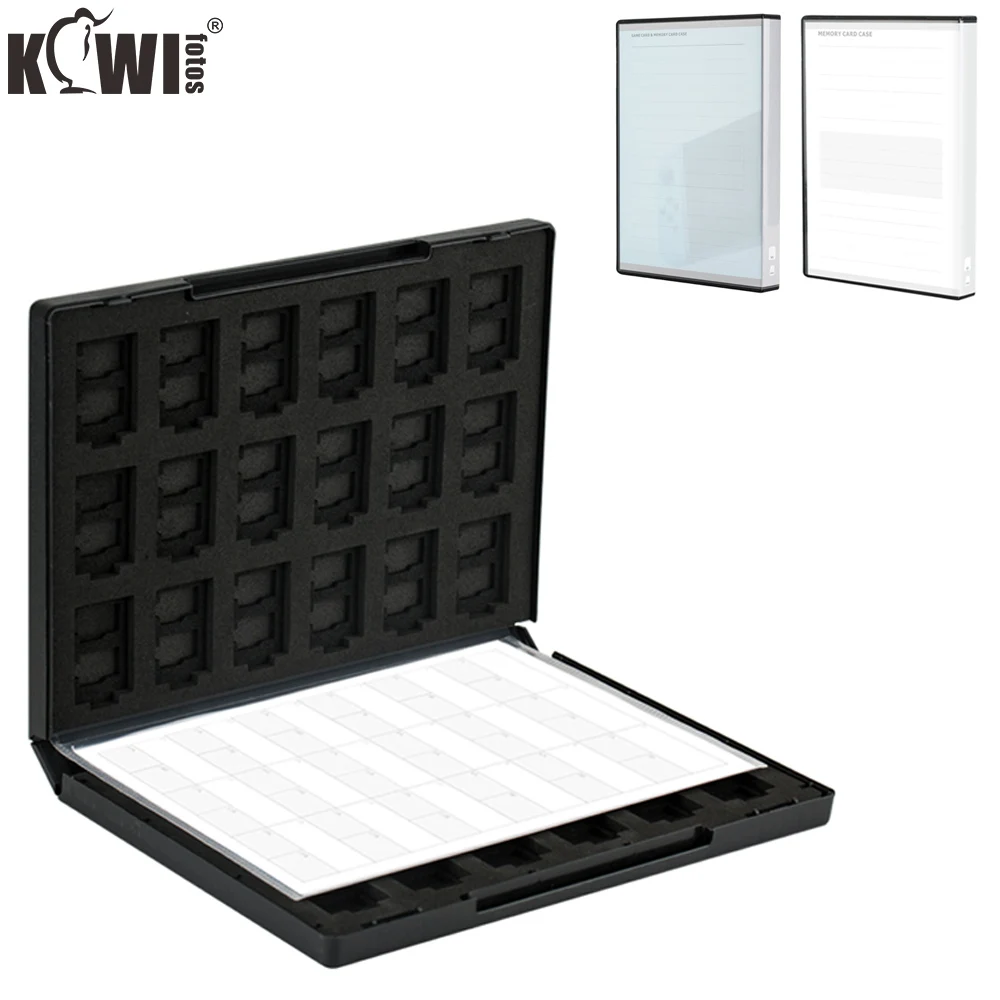 108 Slots Memory Card Case Holder Storage Organizer for SD SDHC SDXC TF Micro SD MSD TF for NS Nintendo Switch Game Card Storage