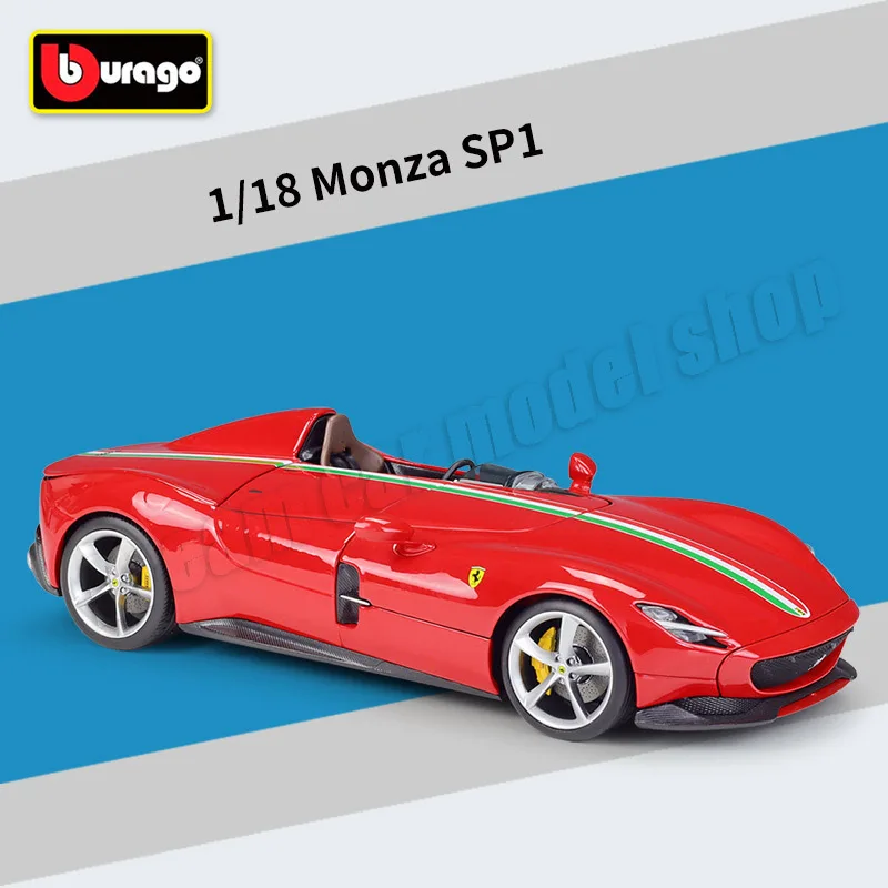 

Bburago 1:18 Ferrari Hardcover Series LAFerrari 458 Special Monza SP1 SF90 Model Car Collection/Die-Cast Toy Car Gifts Wholesale