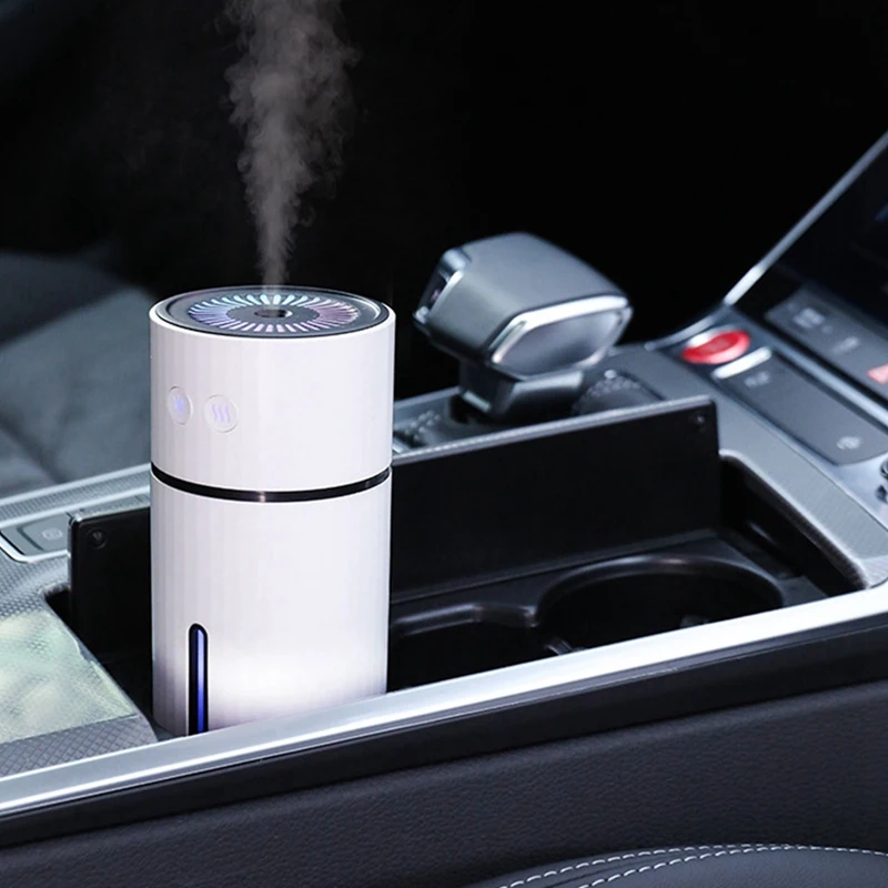 Humidificateur d'air silencieux pour chambre à coucher, mini vaporisateur de parfum automobile, vaporisateur de bureau USB, capacité de brouillard, ménage