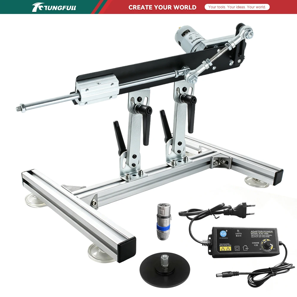 Reciprocating Motor DC24V Cycling Electric Linear Motion Actuator  6-20CM Stroke Speed Control Linear Actuator Motor