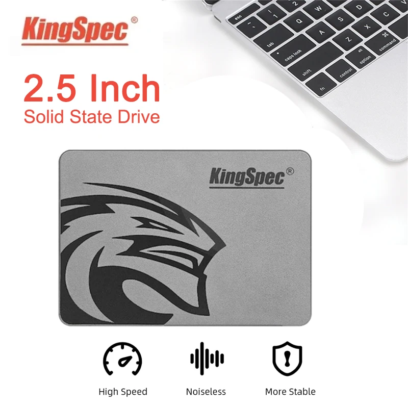 KingSpec SATA3 SSD 512GB 1TB 2TB 256GB TLC SSD 2.5" Unidade interna de estado sólido para desktop Laptop PC Laptop Notebook 2.5 SATA III 560Mbps 6Gb/s tlc Flash SSD HDD Disco rígido Atacado acessórios de armazenamento