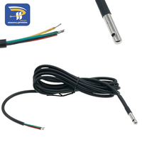 SHT20 SHT30 SHT40 temperature and humidity sensor waterproof stainless steel IIC module digital I2C probe