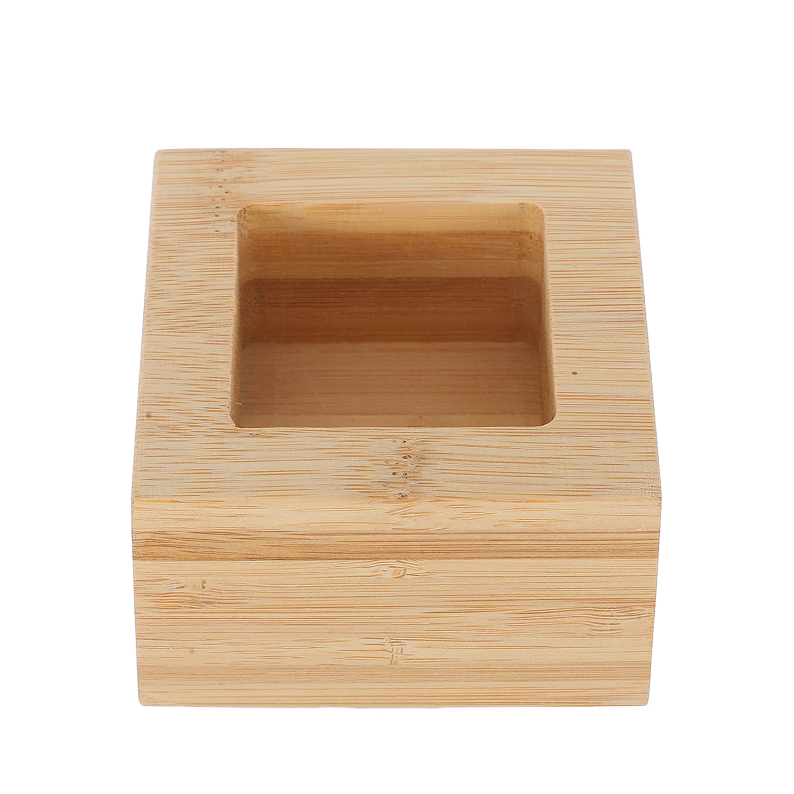 

1pc Wooden Cups Square Design Unfinished Cups For Sake Tea Coffee Restaurant Use Enhances Flavor Creative Japanese Style