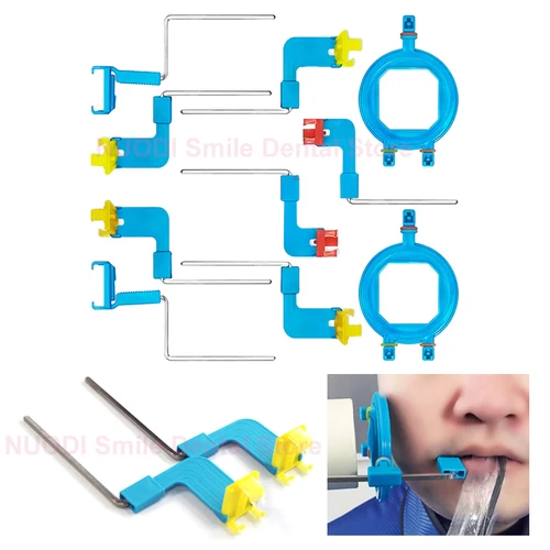 10 unids/set Dental Digital Sensor de rayos X posicionador localizador laboratorio Dental película de rayos X soporte de Sensor RVG sistema de posicionamiento herramienta de dentista