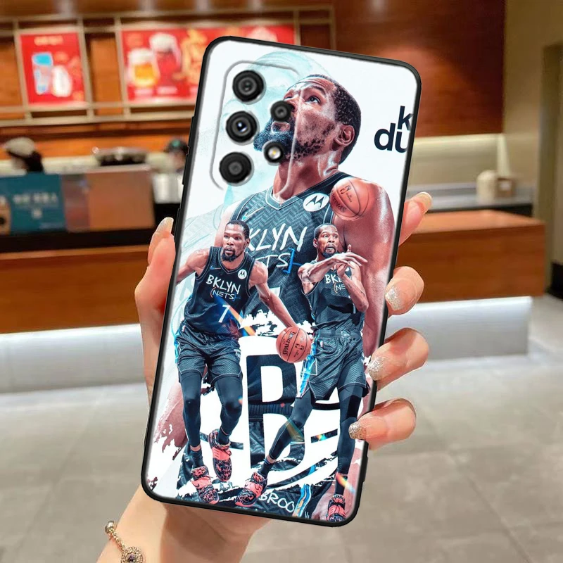 Basketball Superstar Art For Samsung A53 A52 A33 A32 A51 A71 A21S A13 A73 A50 A22 A23 A03 A72 A54 A12 5G Black Phone Case