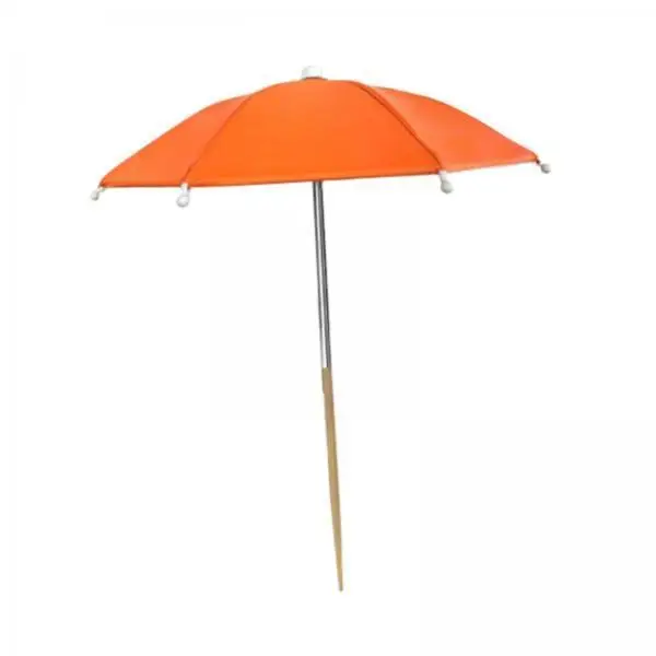 Potted Plant Shade Umbrella Outdoor Sun Block Umbrella Durable 170T Fabric Steel Frame Parasol for Patio Flower Pots