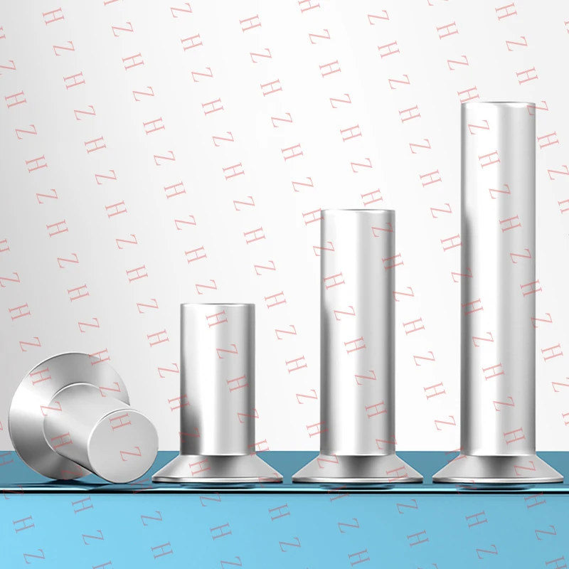 U+ Solid Rivets Aluminium Countersunk Head Rivets DIN 661 Rivets M2 M2.5 M3 M4-M8（Minimum order 10 pieces）