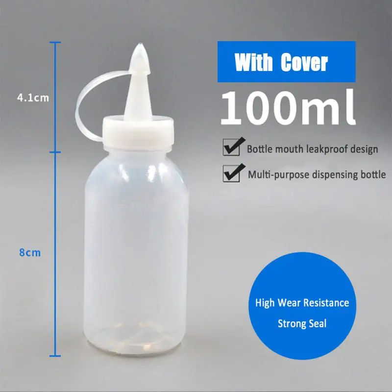 Needle Tip Applicator Versatile Reliable Precision Glue Application Glue Oil Bottle Oil Bottle Premium Quality Plastic Bottle