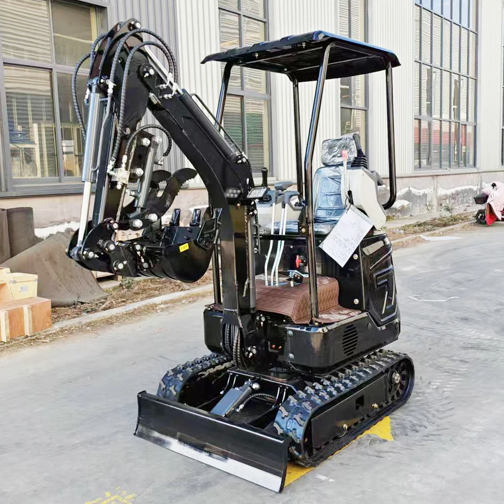 Fabrieksdirecte verkoop 1.2T minigraver, aanpasbaar, CE-gekeurd & technische ondersteuning geleverd