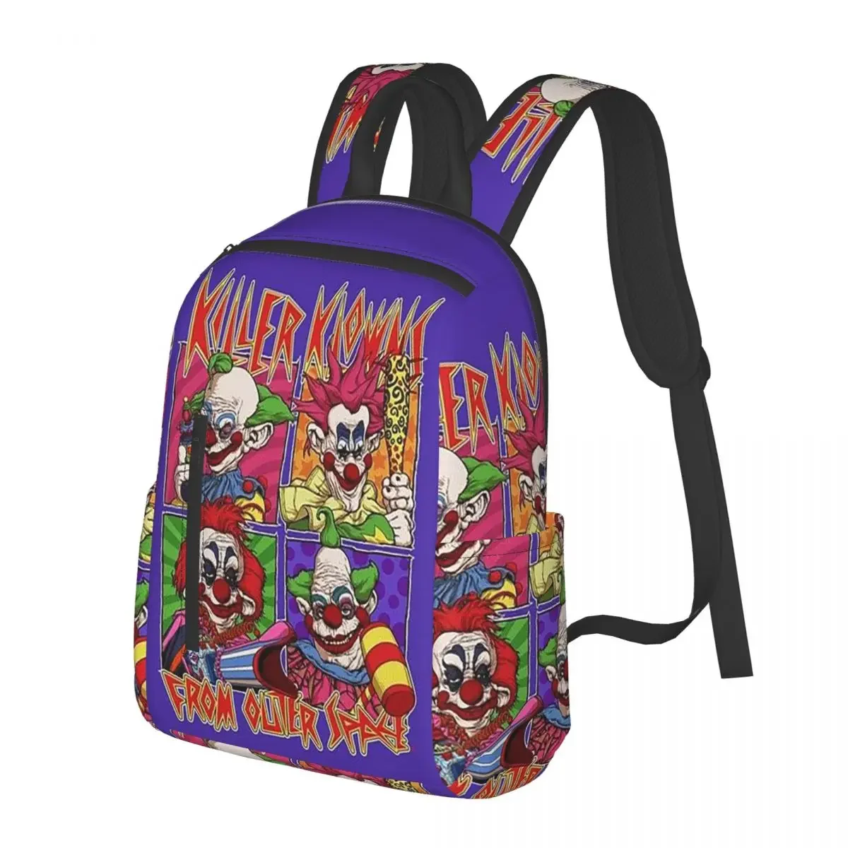 

Killer Klowns From Outer Space Student Backpack School Bag Hiking Travel Daypack for Boys Girls Fashion Bookbag Shoulder Bags