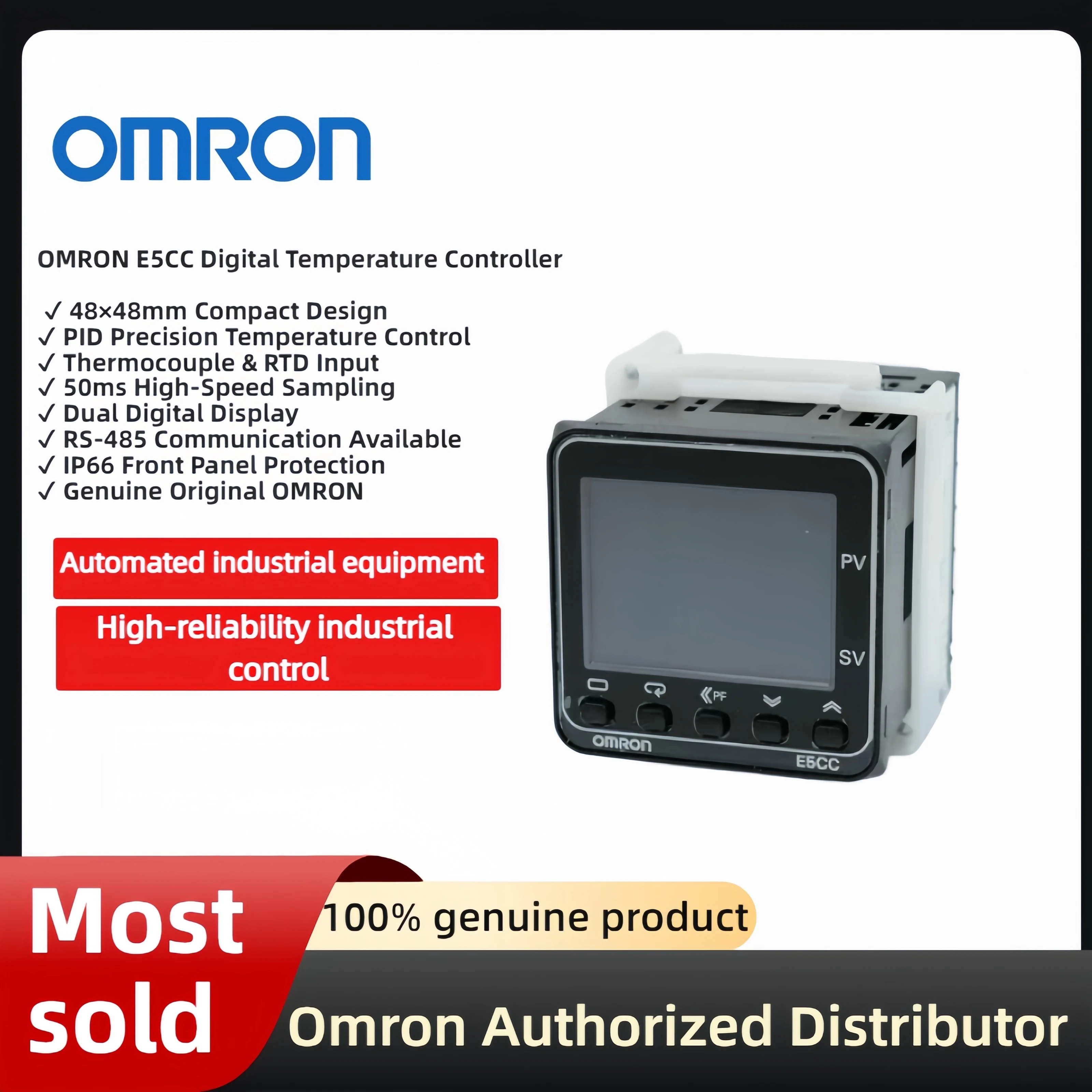 Omron Thermostat E5CC-QX2ASM-800 880 000 802 3A5M-001