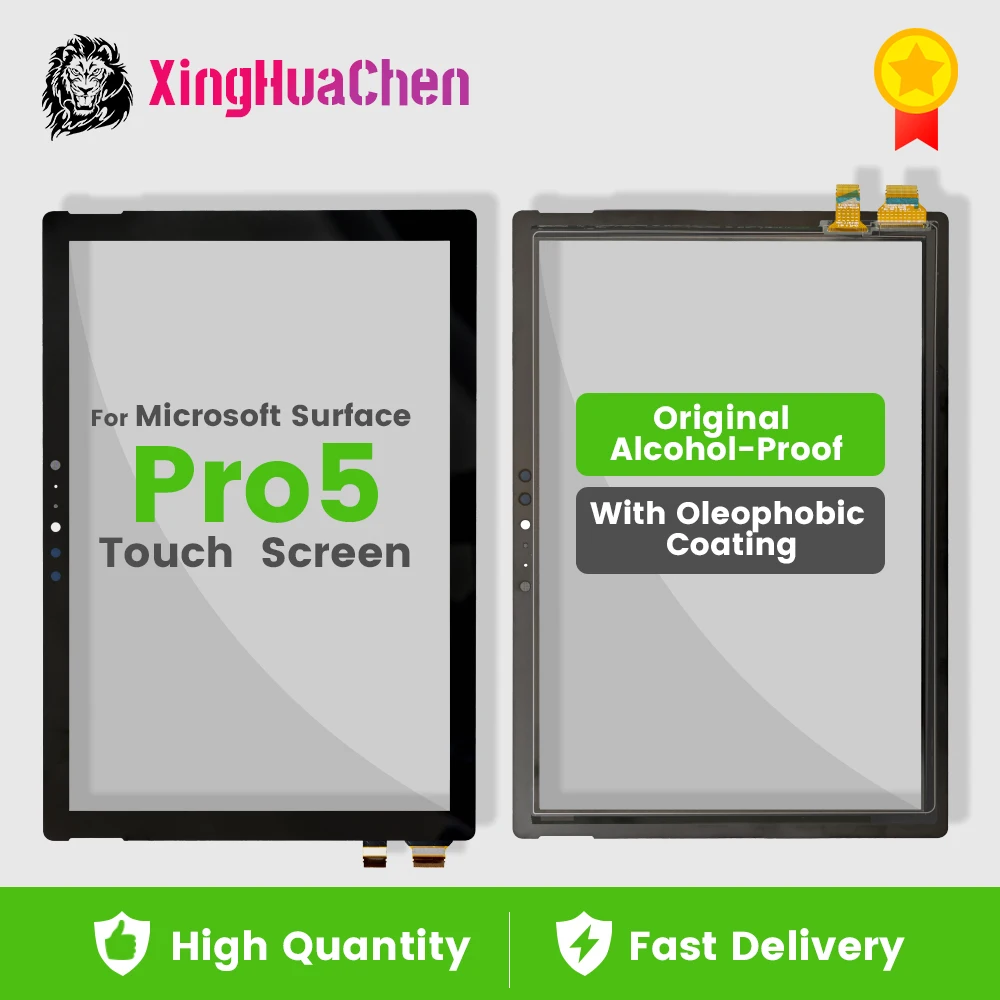 Imagem -06 - Touch Screen Digitizer Assembly para Microsoft Surface Pro Original Microsoft Surface Pro5 Pro6 Pro7 Pcs