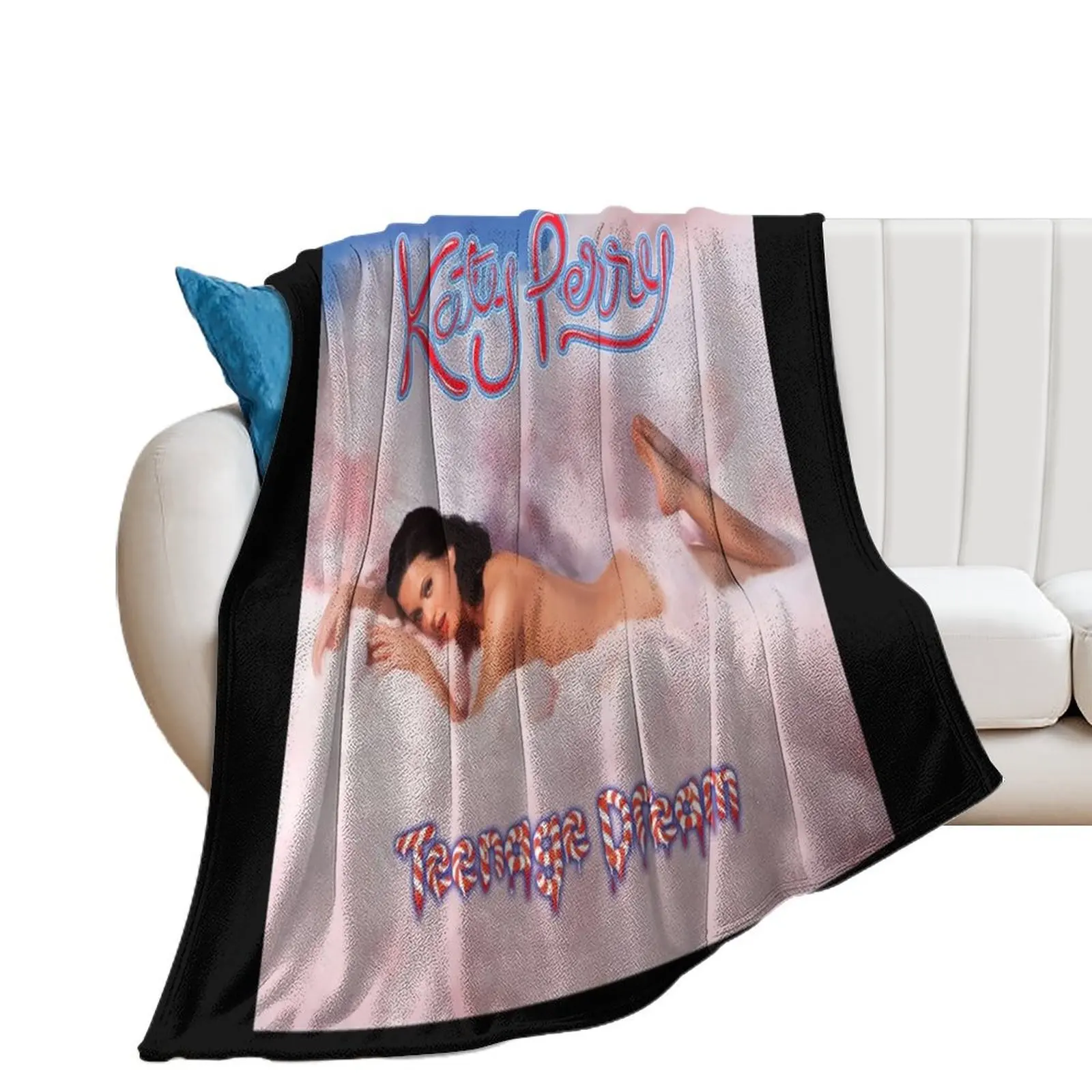 

Katy Perry teenage dream Throw Blanket Tourist Hairys Soft Beds Blankets