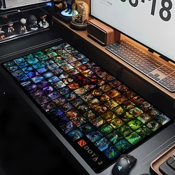 HD Print Office Computer Keyboard Mousepad XXL PC Gamer 90x40CM Laptop Desk Mat Large Game Mouse Pad Dota 2 Gaming Accessories